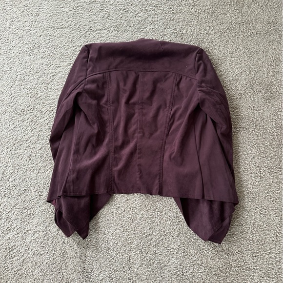 KUT from the Kloth - plum drape jacket - Picture 3 of 4